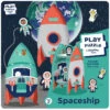 Storytime Toys 3D Space Ship Play Puzzle -Hallmark Store 3D Space Ship Play Puzzle Toy STT3PSSC 01