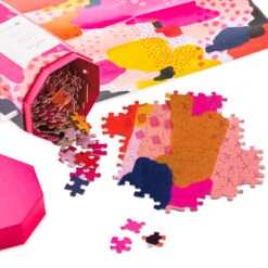 Hallmark Abstract No. 014 550-Piece Jigsaw Puzzle -Hallmark Store Abstract Painting 550 Piece Jigsaw Puzzle 1PUZ1429 02