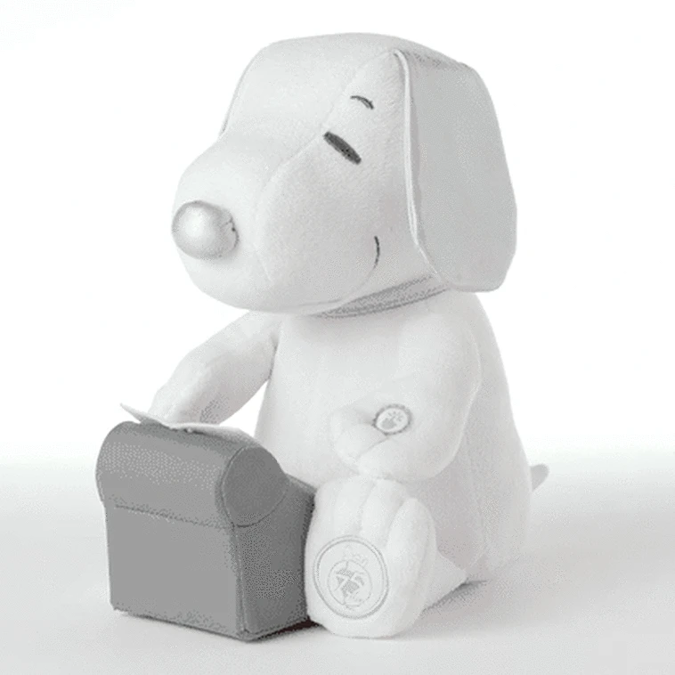 Hallmark Peanuts® 75th Anniversary Snoopy With Typewriter Musical Plush With Motion, 10" 4 Hallmark Peanuts® 75th Anniversary Snoopy With Typewriter Musical Plush With Motion, 10" - Image 2