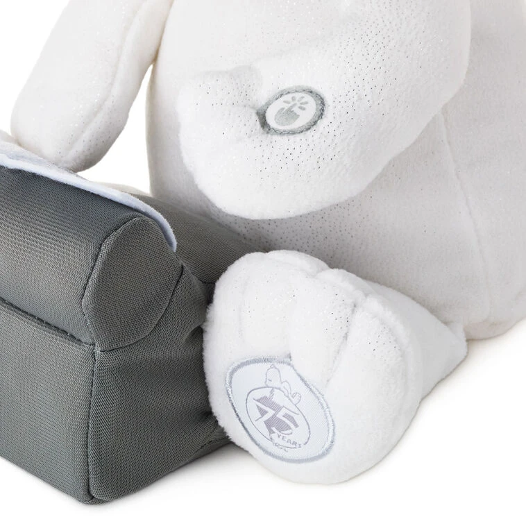 Hallmark Peanuts® 75th Anniversary Snoopy With Typewriter Musical Plush With Motion, 10" 7 Hallmark Peanuts® 75th Anniversary Snoopy With Typewriter Musical Plush With Motion, 10" - Image 5