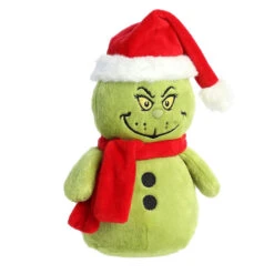Aurora Grinch Snowman Christmas Plush, 8” -Hallmark Store Aurora Grinch Snowman Christmas Stuffed Animal 15987 03