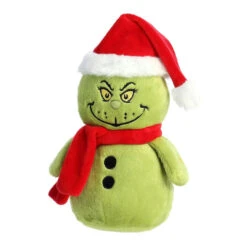 Aurora Grinch Snowman Christmas Plush, 8” -Hallmark Store Aurora Grinch Snowman Christmas Stuffed Animal 15987 05