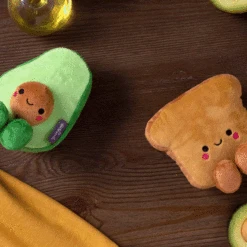 Hallmark Better Together Avocado And Toast Magnetic Plush, 5" -Hallmark Store Avocado and Toast Magnetic Plush 1KID3007 02