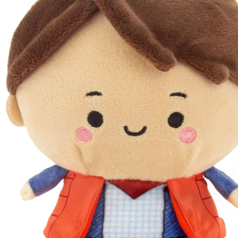 Hallmark Better Together Back To The Future Doc And Marty McFly Magnetic Plush Pair, 5.5" H 7 Hallmark Better Together Back To The Future Doc And Marty McFly Magnetic Plush Pair, 5.5" H - Image 5