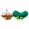 Hallmark Better Together BLT And Pickle Magnetic Plush Pair, 4" -Hallmark Store Better Together BLT and Pickle Magnetic Plush Pair 1KID1804 01
