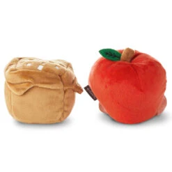 Hallmark Better Together Caramel And Apple Magnetic Plush, 6.5" -Hallmark Store Better Together Caramel and Apple Magnetic Plush 1KID1647 04