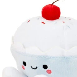 Hallmark Better Together Cherry Pie And Ice Cream Magnetic Plush Pair, 5" -Hallmark Store Better Together Cherry Pie and Ice Cream Magnetic Plush 1KID1807 06