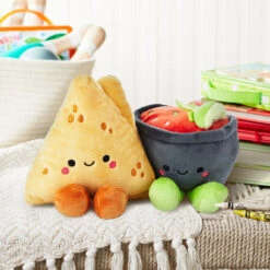 Hallmark Better Together Chips And Salsa Magnetic Plush, 5.5" -Hallmark Store Better Together Chips and Salsa Magnetic Plush PV.162.1KID1607 03