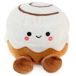 Hallmark Better Together Cinnamon Roll And Orange Juice Magnetic Plush Pair, 5" -Hallmark Store Better Together Cinnamon Roll and O.J. Magnetic Plush 1KID1805 05