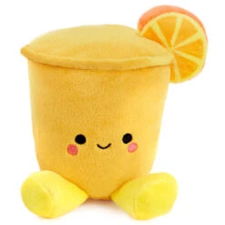 Hallmark Better Together Cinnamon Roll And Orange Juice Magnetic Plush Pair, 5" -Hallmark Store Better Together Cinnamon Roll and O.J. Magnetic Plush 1KID1805 06