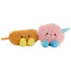 Hallmark Better Together Corn Dog And Cotton Candy Magnetic Plush Pair, 3" 1 Hallmark Better Together Corn Dog And Cotton Candy Magnetic Plush Pair, 3" -Hallmark Store Better Together Corn Dog and Cotton Candy Magnetic Plush 1KID3009 01