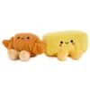 Hallmark Better Together Croissant And Butter Magnetic Plush Pair, 2.5" -Hallmark Store Better Together Croissant and Butter Magnetic Plush 1KID3010 01