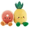 Hallmark Better Together Ham And Pineapple Magnetic Plush Pair, 7" -Hallmark Store Better Together Ham and Pineapple Magnetic Plush 1KID1800 01