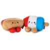 Hallmark Better Together Hot Dog And Freeze Pop Magnetic Plush Pair, 3.5"
