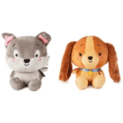Hallmark Better Together Disney Lady And The Tramp Magnetic Plush Pair, 5.5" -Hallmark Store Better Together Lady and Tramp Magnetic Plush Pair 1BTG1042 03