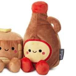 Hallmark Better Together Pancakes And Syrup Magnetic Plush, 7" -Hallmark Store Better Together Pancakes and Syrup Magnetic Plush 1KID1606 06