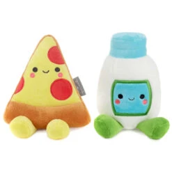Hallmark Better Together Pizza And Ranch Magnetic Plush Pair, 5.5" -Hallmark Store Better Together Pizza and Ranch Magnetic Plush 1KID1802 03