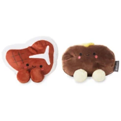Hallmark Better Together Steak And Potato Magnetic Plush, 4.25" -Hallmark Store Better Together Steak and Potato Magnetic Plush 1KID1604 02