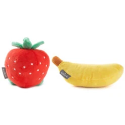 Hallmark Better Together Strawberry And Banana Magnetic Plush Pair, 5.5" -Hallmark Store Better Together Strawberry and Banana Magnetic Plush 1KID3011 04