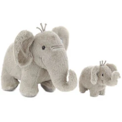 Hallmark Big And Little Elephant Singing Stuffed Animals With Motion, 8" -Hallmark Store Big and Little Elephant Singing Plush With Motion 1BBY4694 03