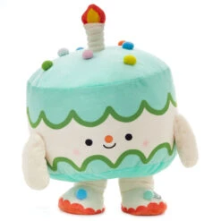 Hallmark Birthday Cake With Candle Plush With Sound And Motion, 12"