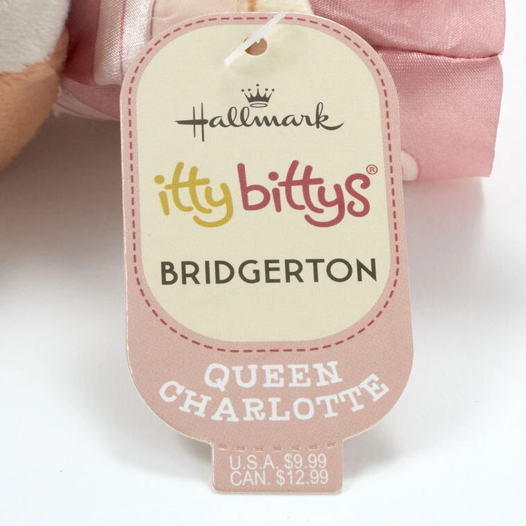 Hallmark Itty Bittys® Bridgerton Queen Charlotte Plush 7 Hallmark Itty Bittys® Bridgerton Queen Charlotte Plush - Image 5