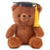 Hallmark 2025 Graduation Bear Plush, 8" -Hallmark Store Brown Bear Stuffed Animal With 2025 Grad Cap 1MJG6068 01