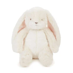 Bunnies By The Bay Little Nibble Cream Bunny Stuffed Animal, 12"