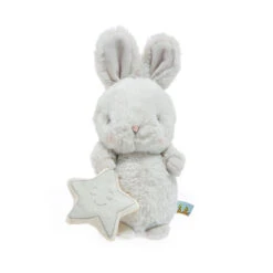 Bunnies By The Bay Sweet Bloom Bunny Stuffed Animal With Toy Sun, 9" -Hallmark Store Bunnies by the Bay Gray Bunny Stuffed Animal With Toy Sun 104327 03