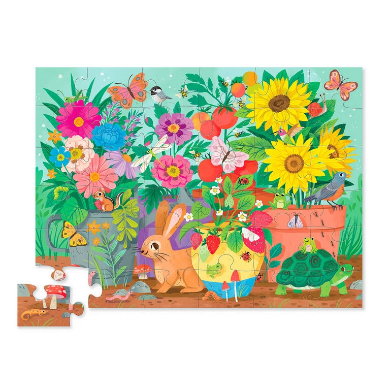 Crocodile Creek Garden Friends 36-Piece Floor Puzzle 4 Crocodile Creek Garden Friends 36-Piece Floor Puzzle - Image 2