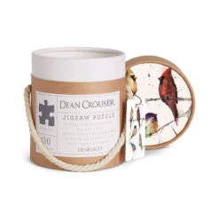 Demdaco Birds 120-Piece Puzzle -Hallmark Store Colorful Birds Jigsaw Puzzle in Canister 1004610122 03