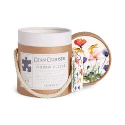 Demdaco Wildflowers 120-Piece Puzzle -Hallmark Store Colorful Wildflowers Jigsaw Puzzle in Canister 1004610115 03