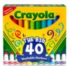 Crayola Washable Markers, 40-Count -Hallmark Store Crayola Big 40 Box of Washable Markers 587858 01