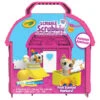 Crayola Scribble Scrubbie Pets Backyard Bungalow Coloring Set -Hallmark Store Crayola Bungalow for Pets Color and Wash Creative Set 11CRA2059 01