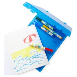Crayola Color Wonder Stow And Go Studio -Hallmark Store Crayola Color Wonder Stow and Go Paper and Markers 752580 03