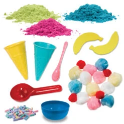 Faber-Castell Creativity For Kids Sensory Bin Ice Cream Shop Play Set -Hallmark Store Creativity for Kids Sensory Play Ice Cream Shop Kit 6280000 02