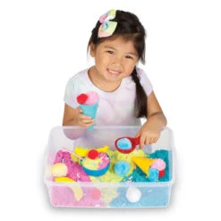 Faber-Castell Creativity For Kids Sensory Bin Ice Cream Shop Play Set -Hallmark Store Creativity for Kids Sensory Play Ice Cream Shop Kit 6280000 04