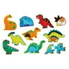 Crocodile Creek Dinosaurs 2-Piece Beginner Puzzles For Kids, Set Of 10 -Hallmark Store Dinosaurs Beginner Puzzle Set for Kids 29522 01