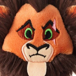 Hallmark Itty Bittys® Disney Villains Plush, Set Of 4 -Hallmark Store Disney Captain Hook Ursula Cruella and Scar Plush 1KDD2258 04