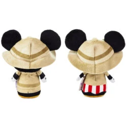 Hallmark Itty Bittys® Walt Disney World 50th Anniversary Jungle Cruise Mickey And Minnie Plush, Set Of 3 -Hallmark Store Disney Jungle Cruise Boat Mickey and Minnie itty bittys 1KDD2118 04