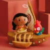 Hallmark Itty Bittys® Disney Moana, Hei Hei And Boat Plush, Set Of 3 -Hallmark Store Disney Moana Hei Hei and Raft Plush Characters 1KDD2254 01