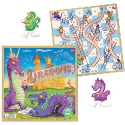 Hallmark Store 29 Hallmark Store -Hallmark Store Dragons Slips and Ladders Childrens Board Game BDDSL 02