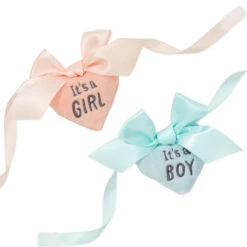 Hallmark Gender Reveal Teddy Bear Plush With Ribbons -Hallmark Store Gender Reveal Teddy Bear Plush With Ribbons 1BBY4900 04