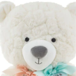 Hallmark Gender Reveal Teddy Bear Plush With Ribbons -Hallmark Store Gender Reveal Teddy Bear Plush With Ribbons 1BBY4900 05