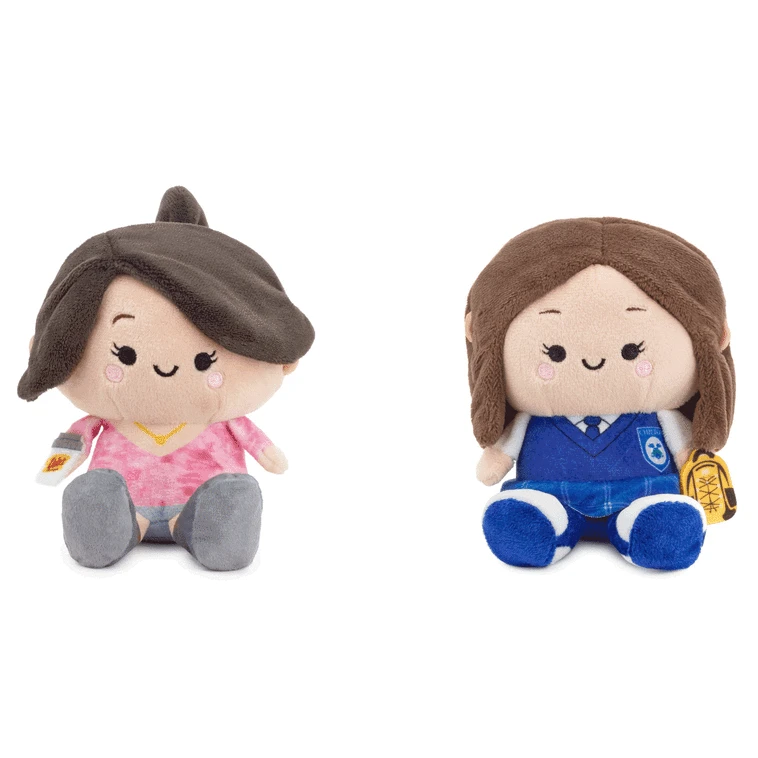 Hallmark Better Together Gilmore Girls Lorelai And Rory Magnetic Plush Pair, 4.75" H 4 Hallmark Better Together Gilmore Girls Lorelai And Rory Magnetic Plush Pair, 4.75" H - Image 2