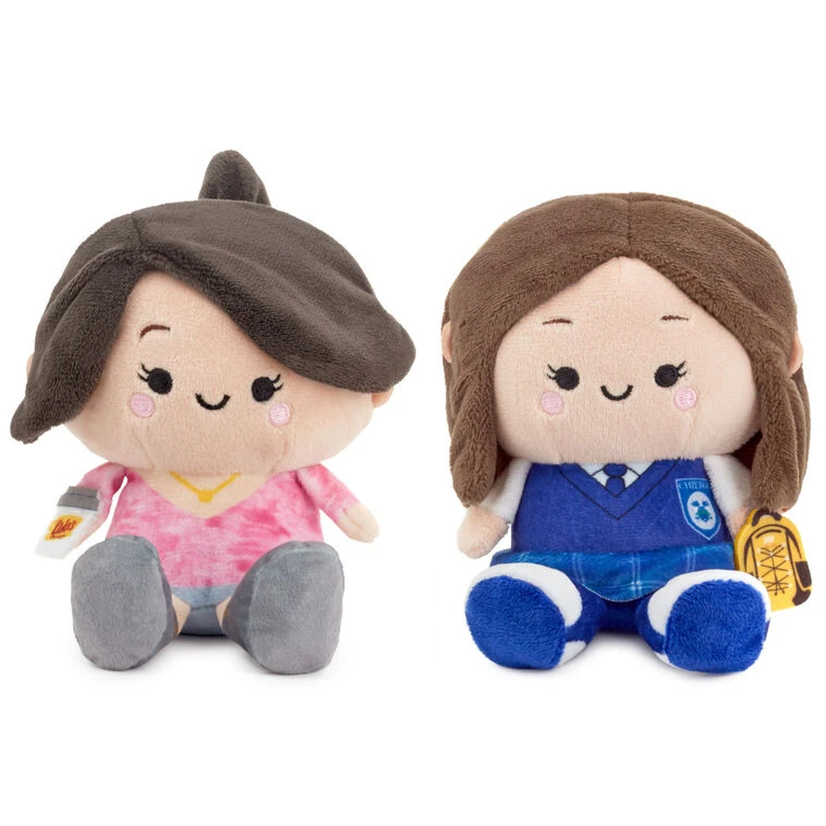 Hallmark Better Together Gilmore Girls Lorelai And Rory Magnetic Plush Pair, 4.75" H 5 Hallmark Better Together Gilmore Girls Lorelai And Rory Magnetic Plush Pair, 4.75" H - Image 3