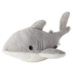 Hallmark Gray Shark Plush, 13" L -Hallmark Store Gray Shark Stuffed Animal 1KAM3003 03