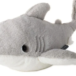 Hallmark Gray Shark Plush, 13" L -Hallmark Store Gray Shark Stuffed Animal 1KAM3003 04