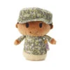 Hallmark Itty Bittys® Black Woman In Green Camo Plush