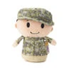 Hallmark Itty Bittys® White Man In Green Camo Plush -Hallmark Store Green Camo Boy Plush itty bittys 1KDD2180 01